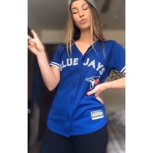 Toronto Blue Jays Bautista #19 size S shirt